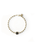 Stolen Girlfriends Club | Baby Claw Ball Chain Bracelet - Gold Plated/Onyx 18K Gold Plated/Onyx