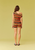 Ruby | Marla Shorts - Tangerine Navy Stripe