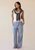 Dear Dylan | Boxer Pant - Steel Blue Stripe