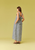 Ruby | Margie Tie-Back Maxi Dress - Baby Blue Navy Gingham