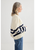 Laing | Oversized Stripe Crew - Ivory/Midnight