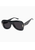 Valley | Bowery - Gloss Black With Gold Metal/Black Gradient Lens