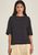 Sills & Co | Sumire Striped Boxy Tee - Navy/Chalk Stripe