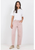 Stories To Be Told | Idolise Pale Pink Stretch Soft Barrel Jean - Pale Pink
