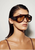 Banbe Eyewear | The Amelia - Dark Havana Tort - Dark Yellow
