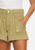 Kivari | Celene Denim Shorts - Olive