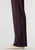 Bassike | Twill Pinstitch Detail Pant - Dark Plum