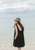 Sophie | Linen Mini Dress - Black