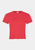 Bassike | Raw Edge Baby T-Shirt - Bright Red