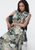 Gregory | Jasmin Silk Dress - Forest Print