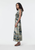 Gregory | Jasmin Silk Dress - Forest Print
