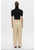 C&M | Oren Stripe Wide Leg Pant - Ochre Stripe