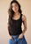 Dear Dylan | Merino Pointelle Daily Tank - Cocoa