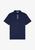 Malbon | Block Placket Polo - Navy
