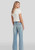 7 For All Man Kind | Tess Trouser - Frost Mid Blue