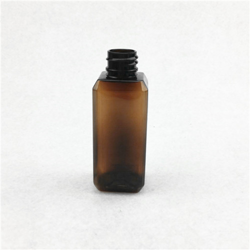 60ml Plastic Amber Tall Square Bottle 60ml Plastic Amber Tall Square Bottle