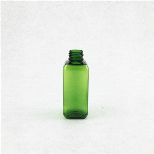 60ml Plastic Green Tall Square Bottle 60ml Plastic Green Tall Square Bottle