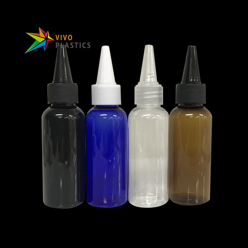 50ml PET Round Shoulder Bottle with Twist Top Cap  50ml PET Round Shoulder Bottle with Twist Top Cap