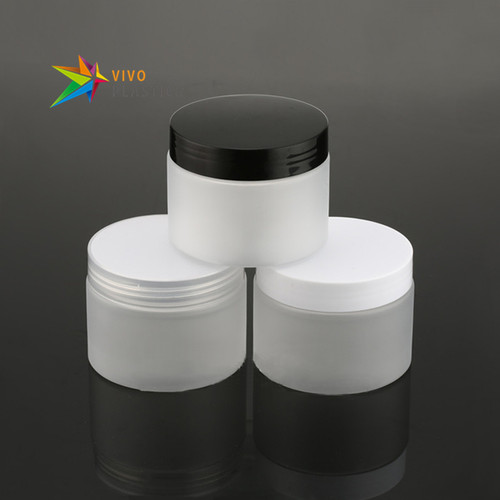 150g Matte Clear PET Plastic Cosmetic Jar with Lid 150g Matte Clear PET Plastic Cosmetic Jar with Lid