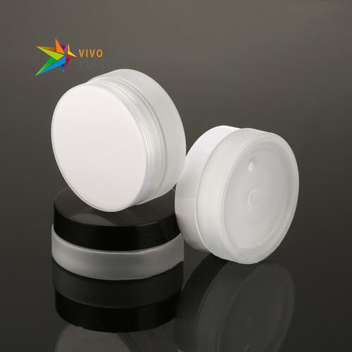 50g Matte Clear PET Plastic Cosmetic Jar with Lid 50g Matte Clear PET Plastic Cosmetic Jar with Lid