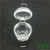4oz Plastic Jars Clear PET Jars with Hinged Lids