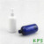 250ml Blue Boston Round Bottle with 24410 Neck 250ml Blue Boston Round Bottle with 24410 Neck
