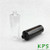500ml Clear PET Cylinders with Ribbed Pumps