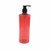 500ml Red PET Cylinders with Black Pumps