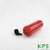 500ml Red PET Cylinders with Black Pumps