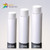 200ml White PET Plastic Square Shoulder Bottle with with White Screw Cap