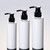 100ml 150ml 200ml White Plastic Square Shoulder Bottle with Black Lotion Pump 100ml 150ml 200ml White Plastic Square Shoulder Bottle with Black Lotion Pump
