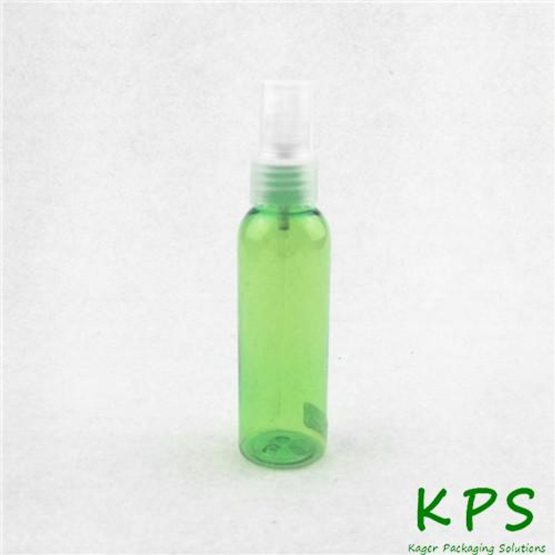 60ml Plastic Green Boston Bottle 60ml Plastic Green Boston Bottle