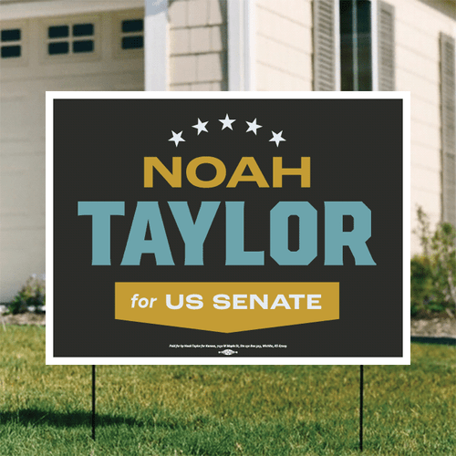Noah Taylor (24" x 18" Coroplast Yard Sign)