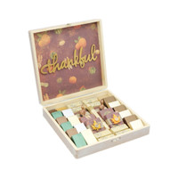 Thanksgiving wooden gift box Thanksgiving wooden gift box