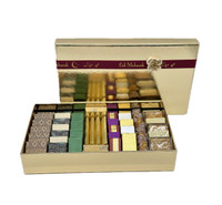 Eid Mubarak gold gift box (Rectangular)-Medium Eid Mubarak gold gift box (Rectangular)-Medium