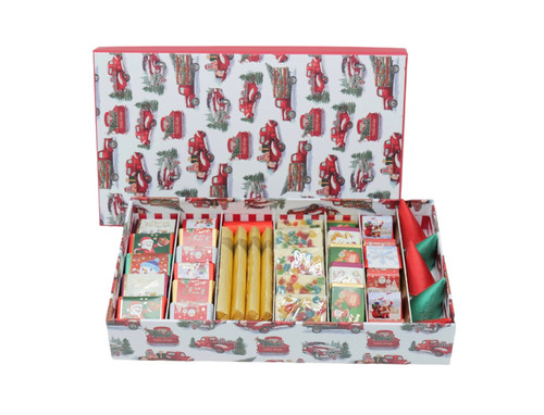 Christmas box-Rectangular Trucks design