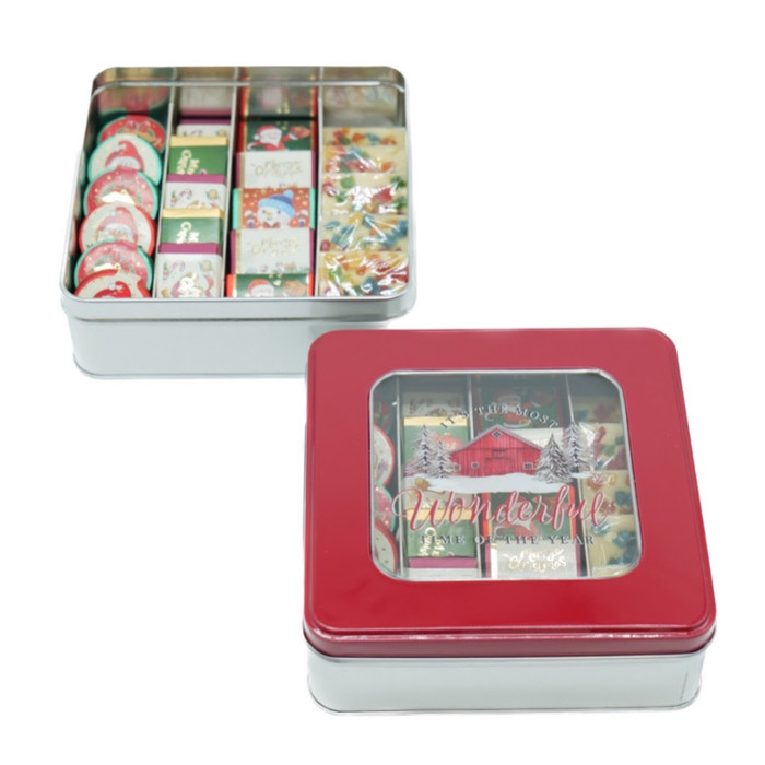 Christmas Tin Box - Lunaria Sweets