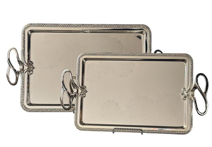 Sliver tray set (Premium)-Two sizes included
