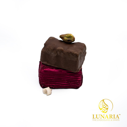 Chocolate Coconut w/ Pistachio (Milk) Lunaria Sweets