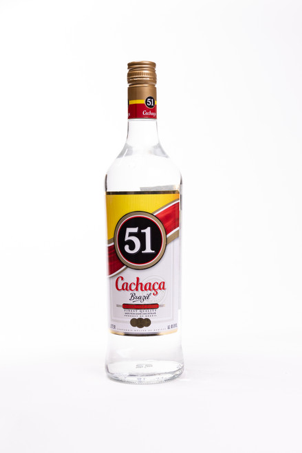 Cachaca 51 Brazilian Sugar Cane Spirit 1L