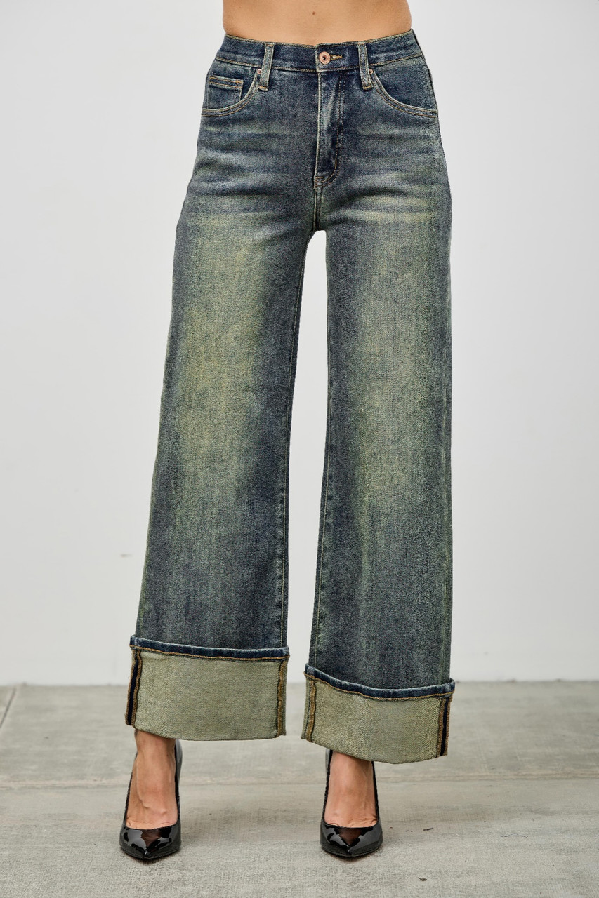 The Heritage High-Rise Wide-Leg Trouser Jean