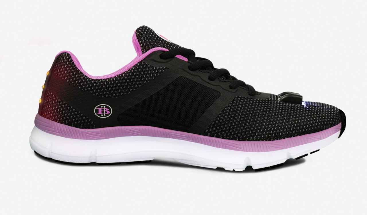 Women's Night Runner Shoes With Built-in Safety Lights 