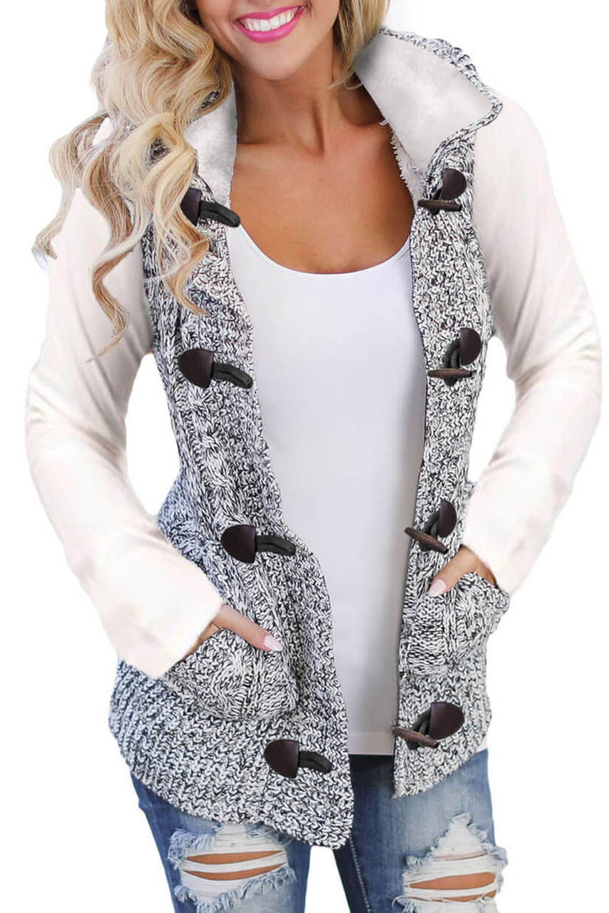 Timberline Multicolour Cable Hooded Vest