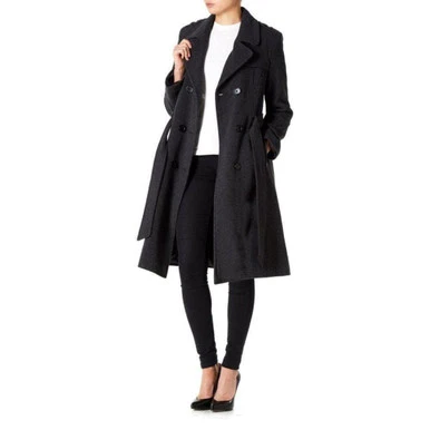 Garrison Tailored Faux Wool Overcoat