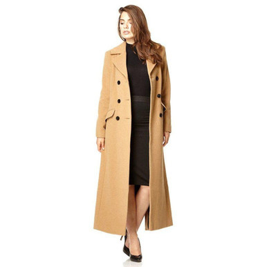 The Emily Sovereign Double-Breasted Maxi Coat