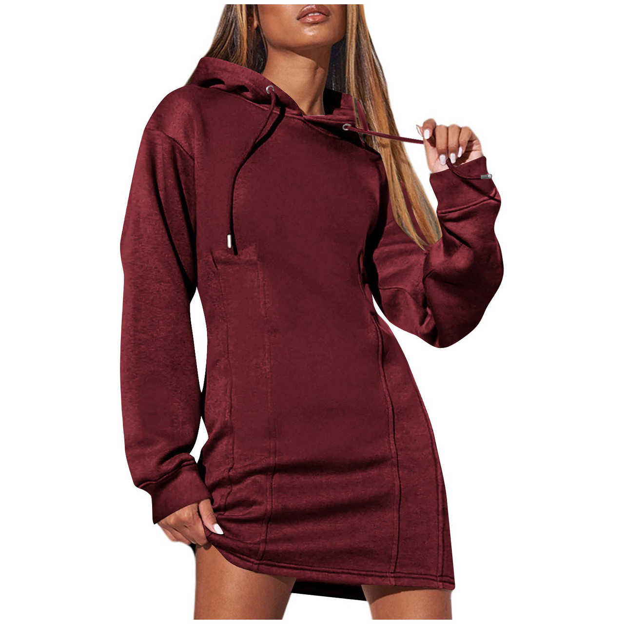 Casual Hoodie Dress