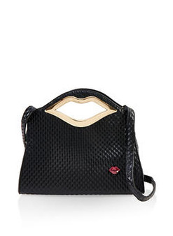 Lip Handle Handbag