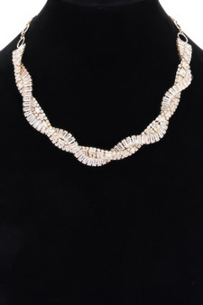 Rhinestone Necklace-49467