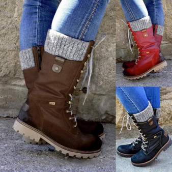 women's mid calf boots