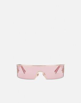 occhiali da sole rosa baby